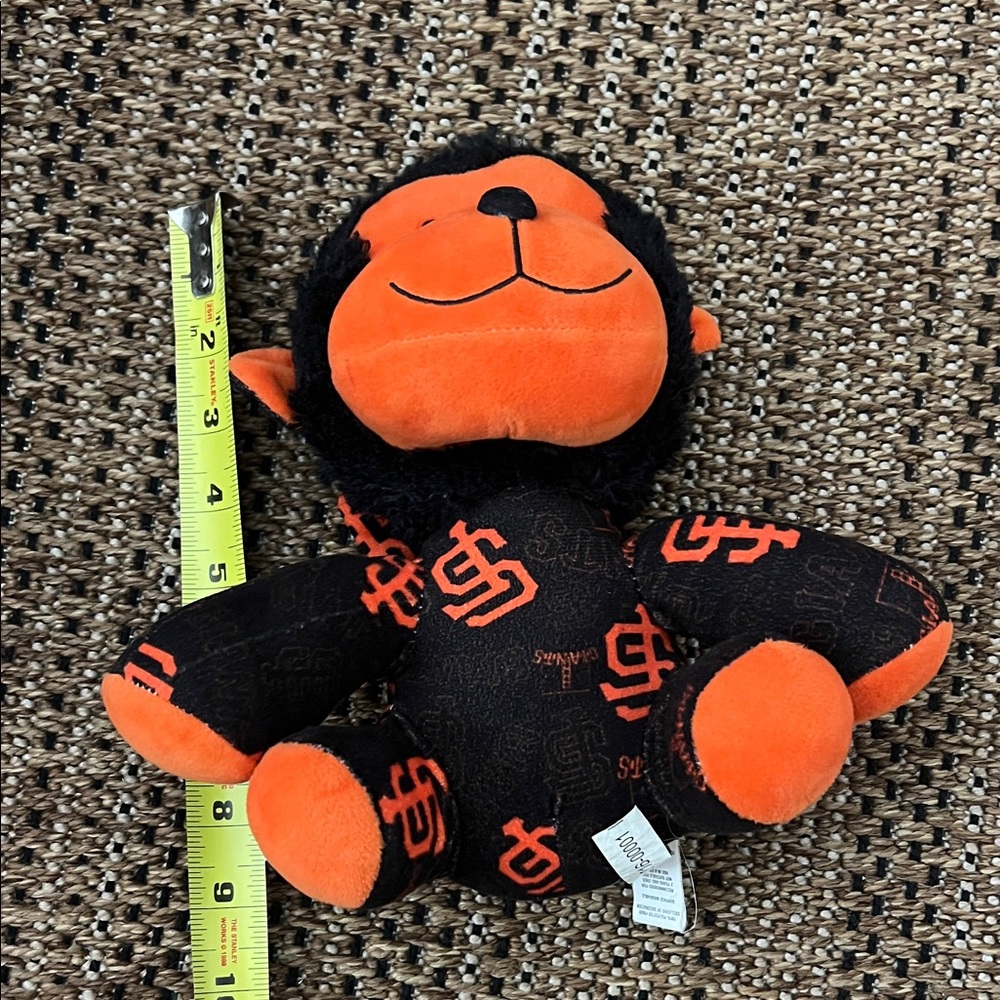 SF Giants Orange and Black Plush Toy